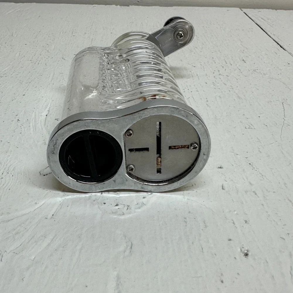 Cole and Mason Nutmeg Mill Grinder Chrome Handle *READ*